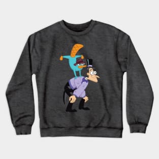 Doof and Perry Dancing Crewneck Sweatshirt